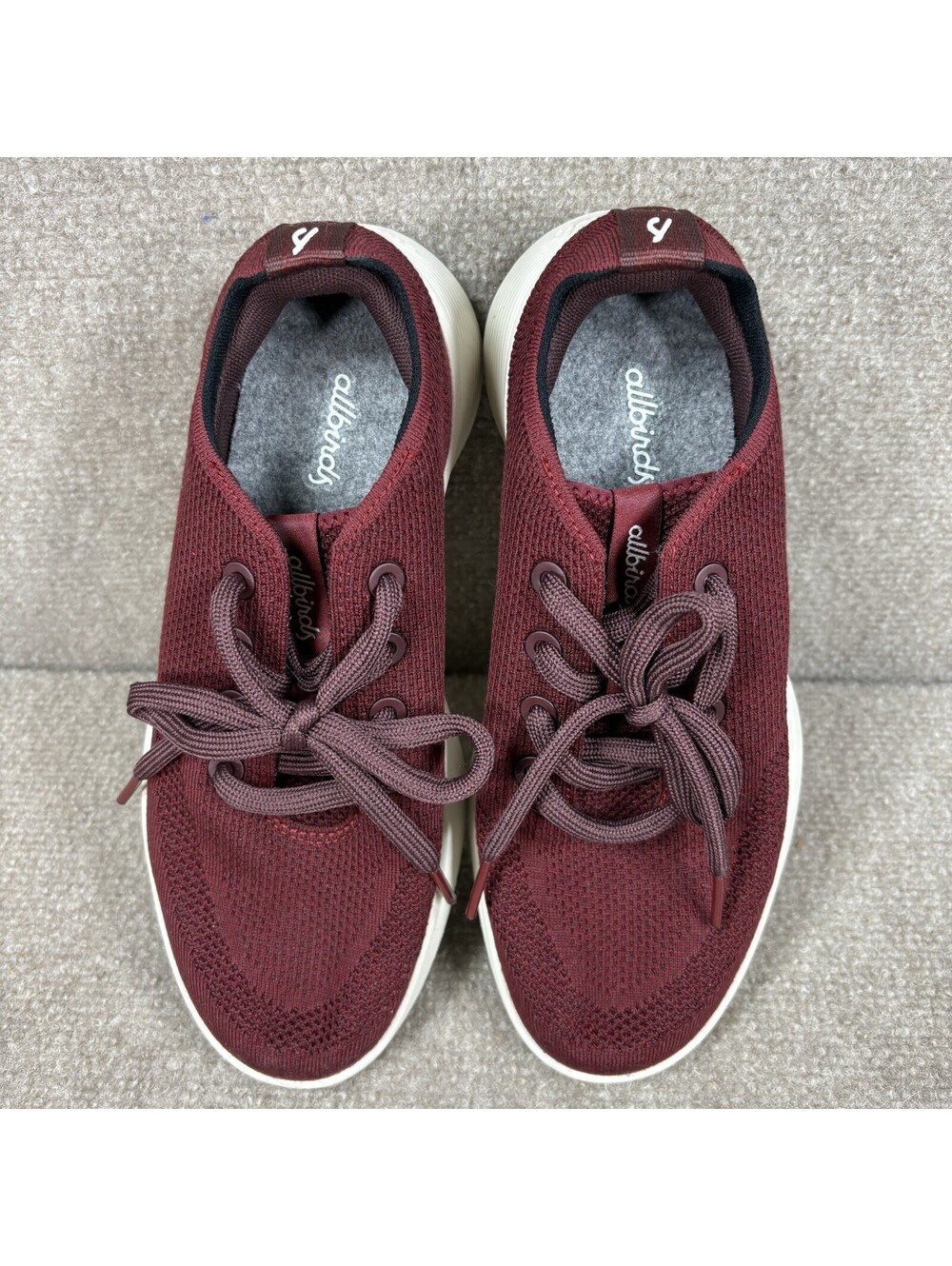 Allbirds Tree Runner Go Womens Size 7.5 Bold Red Athletic Running Shoes Sneakers